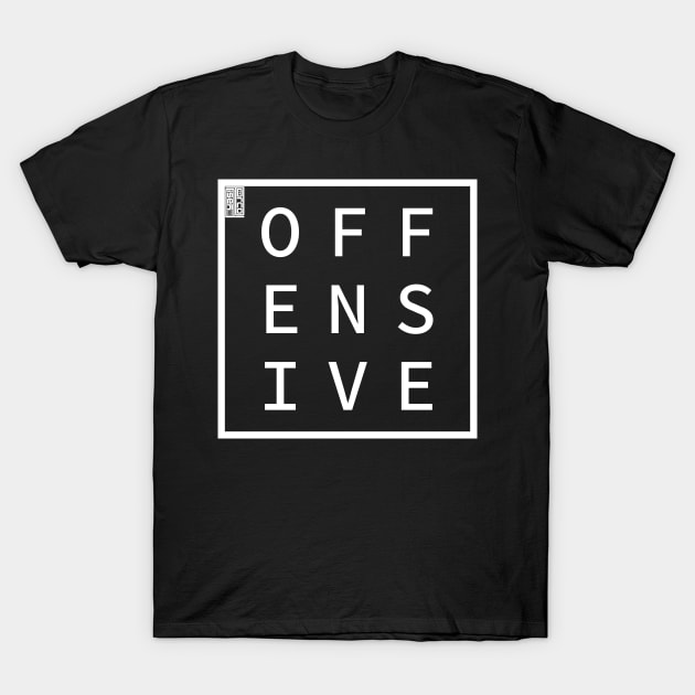 OFFENSIVE Define Me Word Simple Classic Square Box T-Shirt by porcodiseno